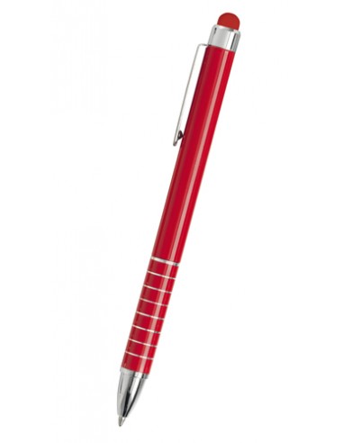BOLIGRAFO ALUMINIO EXON ROJO